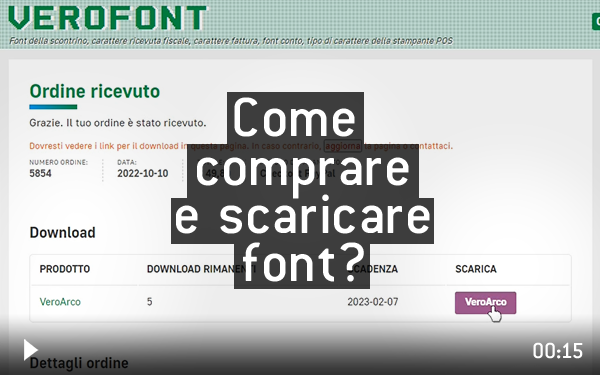 Come comprare e scaricare font? (Tutorial video)